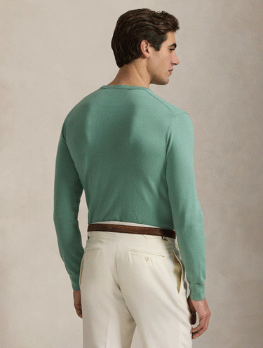 Mint Textured Knit Sweater