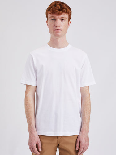 NORSE PROJECTS-T-shirt in Cotone Organico Bianco-TRYME Shop