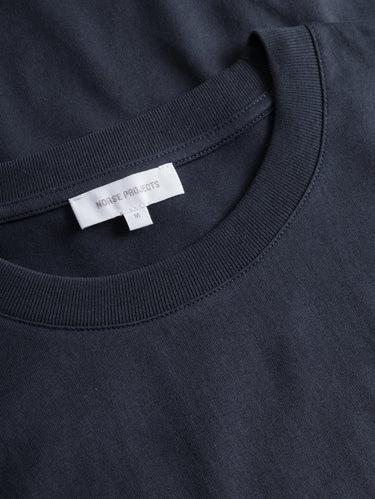 T-shirt in Cotone Organico Blu Navy