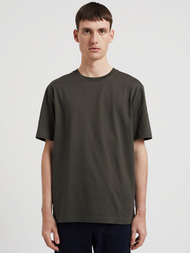 NORSE PROJECTS-T-shirt in Cotone Organico Verde-TRYME Shop