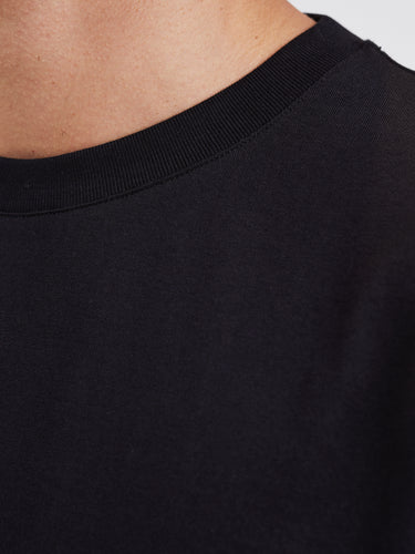 T-Shirt aus Bio-Baumwolle Schwarz
