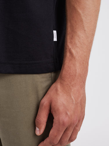 T-Shirt aus Bio-Baumwolle Schwarz