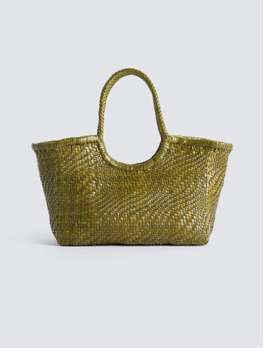 DRAGON DIFFUSION-Borsa a Cestino Nuntacket Basket Optical Wave Khako-TRYME Shop