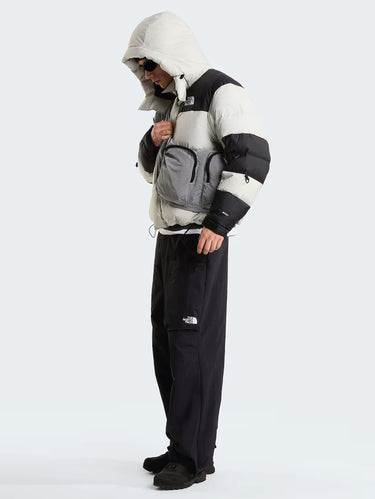 Baltoro Daunenjacke mit abnehmbarer Kapuze, Grau