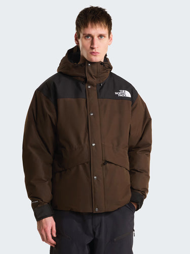 THE NORTH FACE-Piumino Impermeabile e Antivento Marrone-TRYME Shop