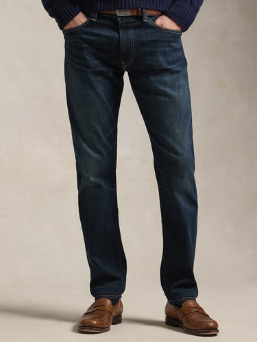 RALPH LAUREN-Jeans Parkside slim Blu Denim-TRYME Shop