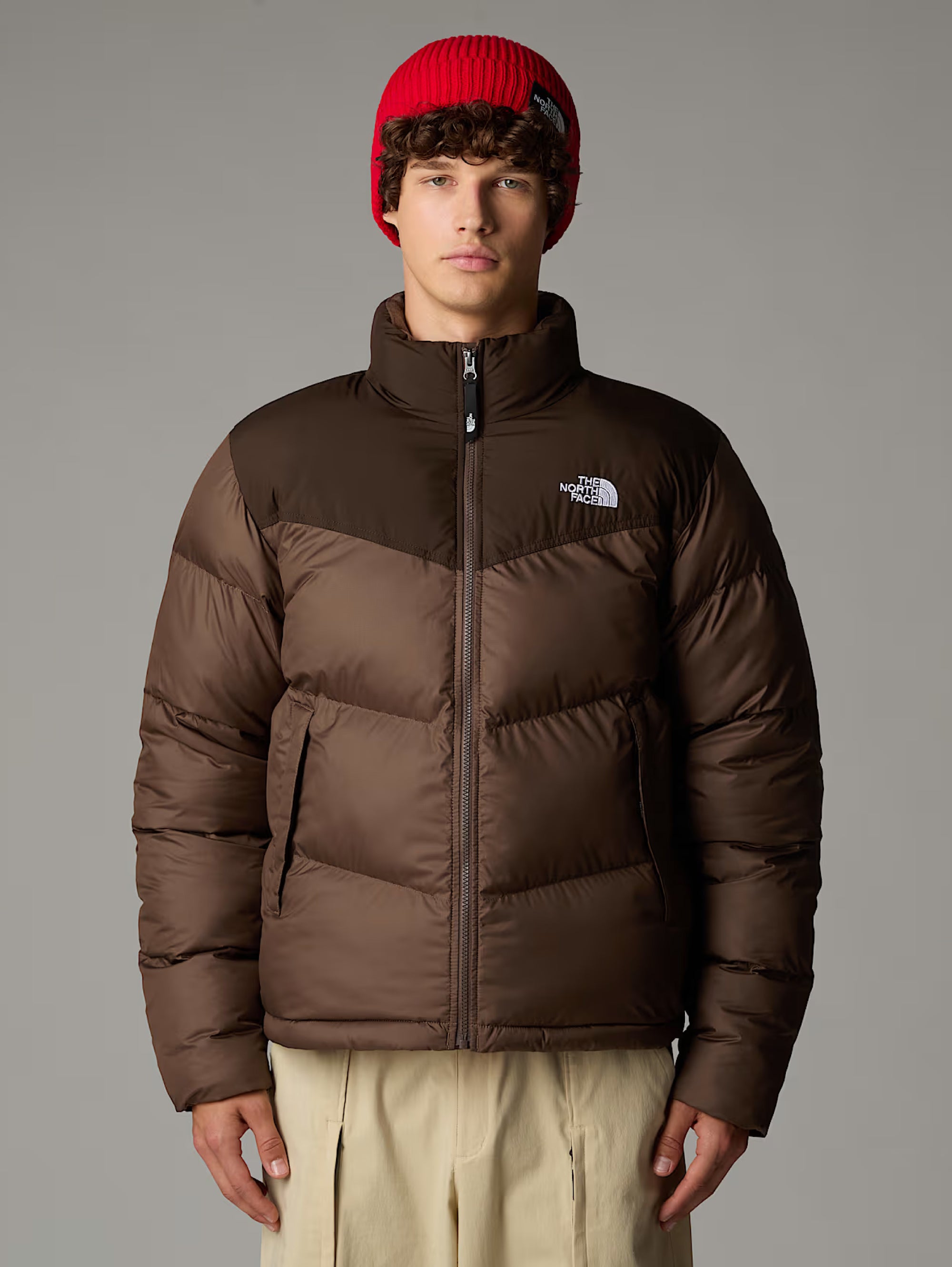 THE NORTH FACE Saikuru Square Down Jacket for Men in Brown