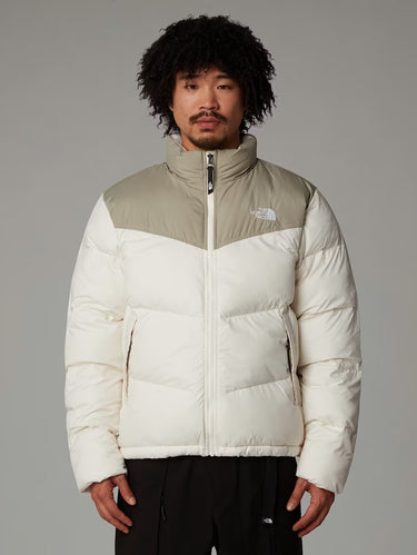 THE NORTH FACE-Piumino Squadrato Saikuru da Uomo Bianco-TRYME Shop