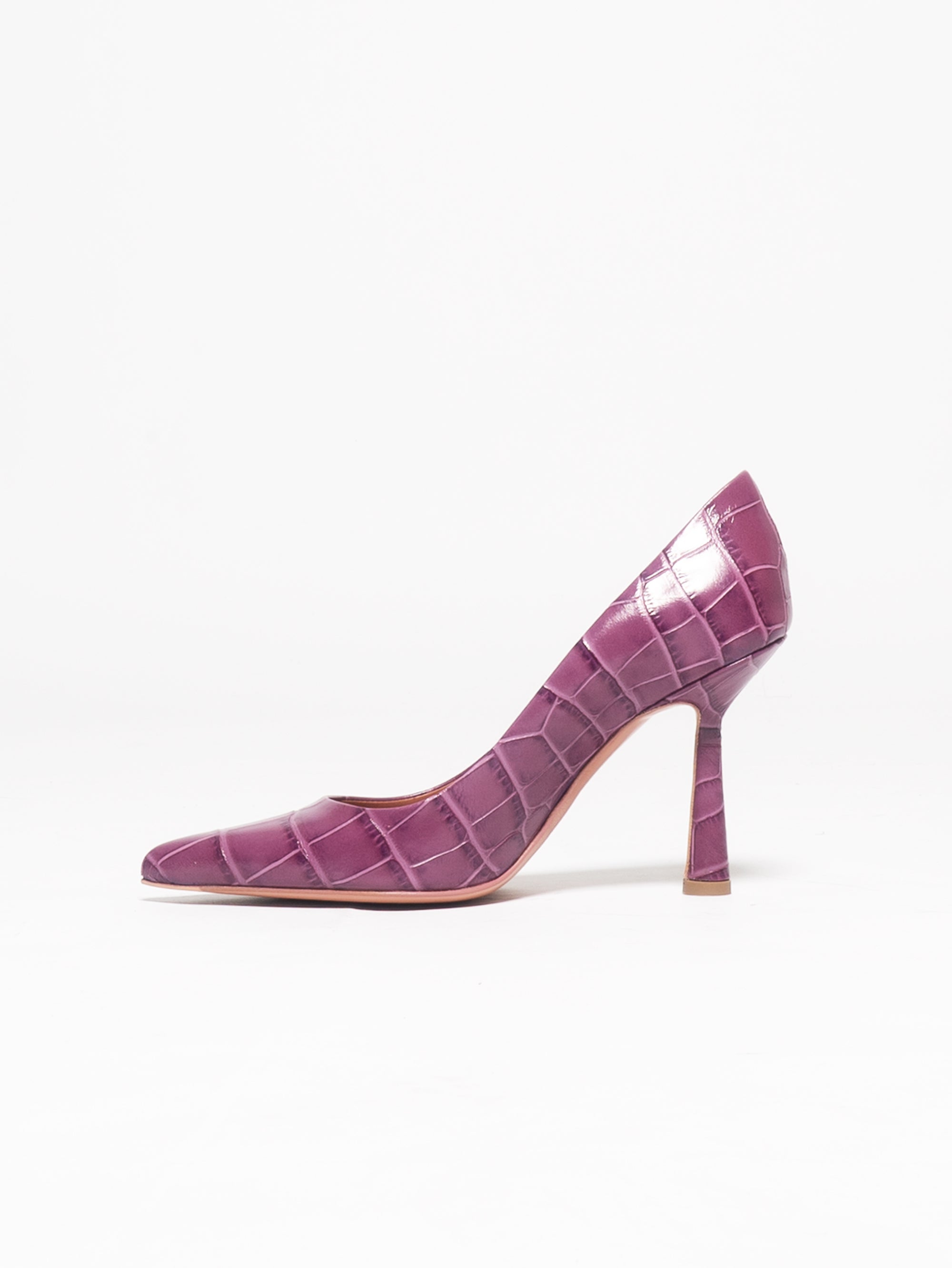 ALDO CASTAGNA Décolleté in Cocco Viola – TRYME Shop