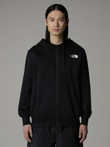 THE NORTH FACE-Felpa con Cappuccio e Cerniera Nero-TRYME Shop