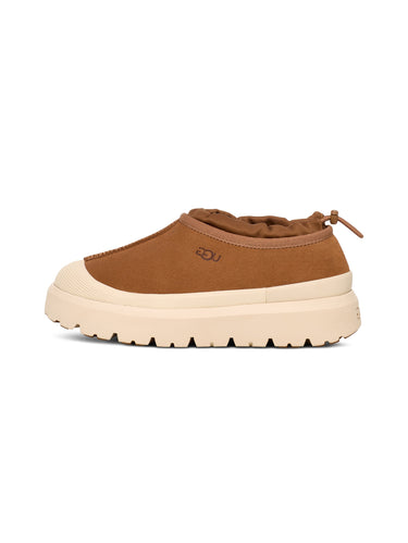 UGG-Mocassini Tasman Impermeabili da Uomo Castagna/Bianco-TRYME Shop
