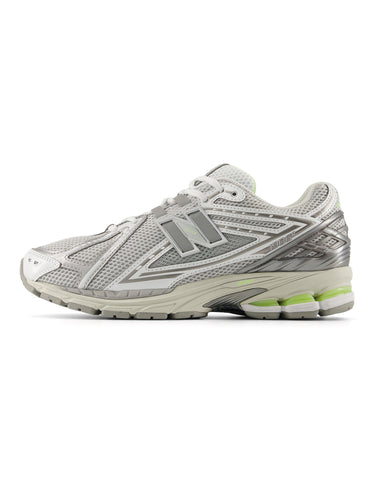 NEW BALANCE-Sneakers Retrò Running 1906R da Donna Argento/Fluo-TRYME Shop