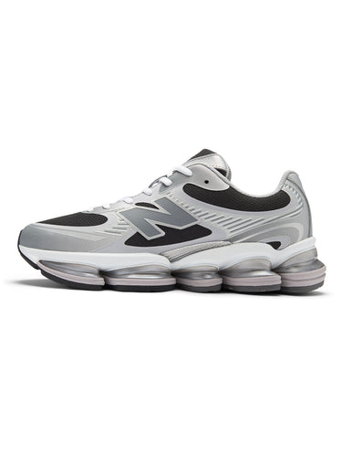 NEW BALANCE-Sneakers 2000 con Ammortizzazione Abzorb Argento/Nero-TRYME Shop