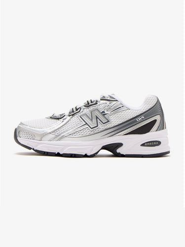 NEW BALANCE-Sneakers Classica 740 Grigio/Bianco-TRYME Shop