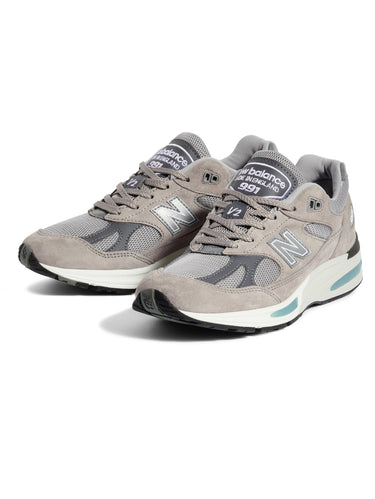 Gray Women's Retro 991v2 Made in UK Sneakers