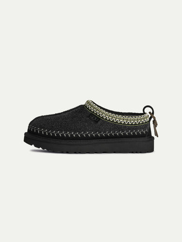 UGG-Ciabatte in Camoscio Tasman Biarritz Nero-TRYME Shop