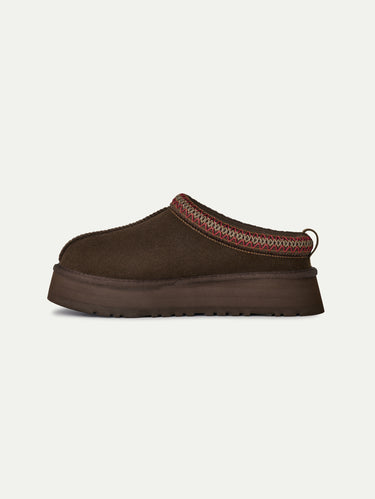 UGG-Ciabatte con Plateau Tazz II Dusted Cocoa-TRYME Shop