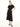 P.A.R.O.S.H.-Abito Midi con Drappeggio Nero-TRYME Shop