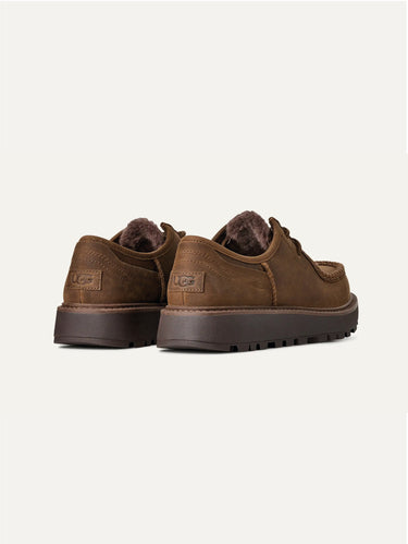 Loften Oiled Leather Lace-Up Shoes Oak