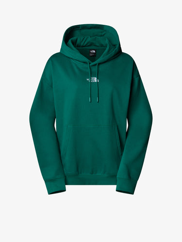 Oversize Kapuzenpullover Grün
