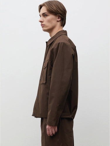 Arresskov Dobby Windstopper Overshirt Brown