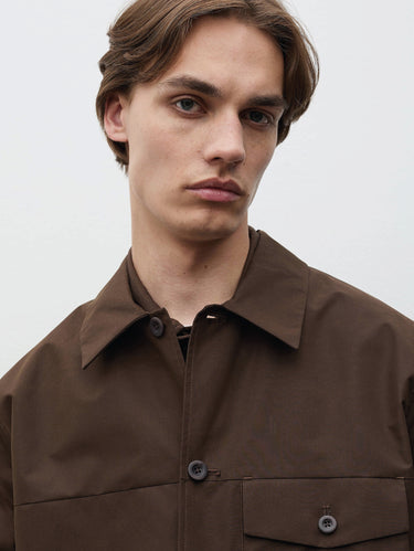 Arresskov Dobby Windstopper Overshirt Brown