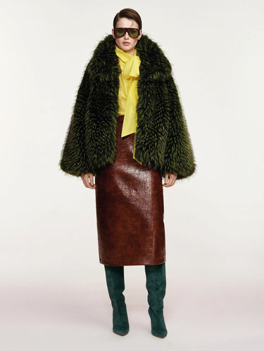 Eco Pelliccia Over Size Foresta