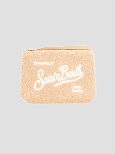 MC2 SAINT BARTH-Pochette Aline Teddy Beige-TRYME Shop