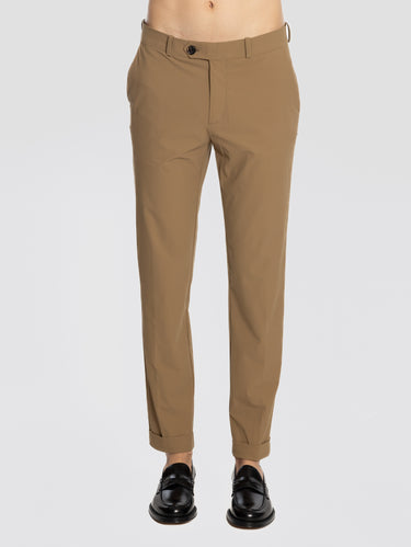 RRD-Pantaloni Chino in Tessuto Surflex Stretch Taupe-TRYME Shop
