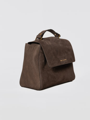 Borsa Sveva a Mano Piccola In Nabucco Testa di Moro