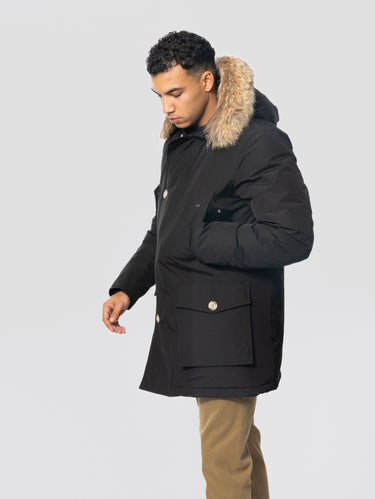 Parka longue en Ramar noire