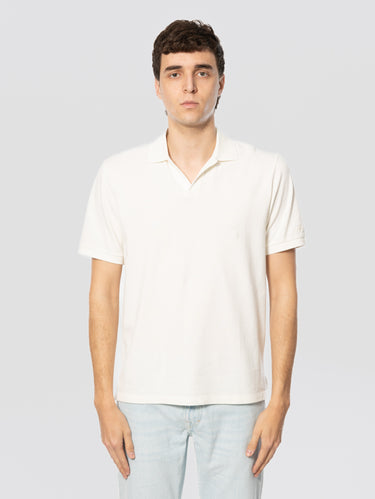 MC2 SAINT BARTH-Polo Charles in Piquet di Cotone Bianco-TRYME Shop