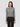 PINKO-Maglia Cropped con Collo Gioiello Grigio-TRYME Shop
