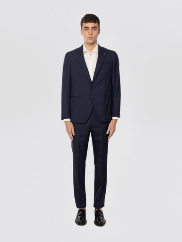 LATORRE-Completo in Lana Blu-TRYME Shop