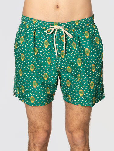 MC2 SAINT BARTH-Costume Media Lunghezza Rich Mayer Watch Verde-TRYME Shop
