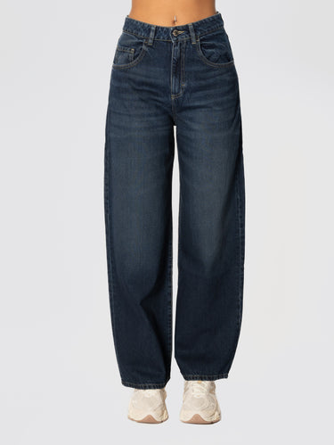 ICON DENIM-Jeans Poppy Wide Leg Blu-TRYME Shop