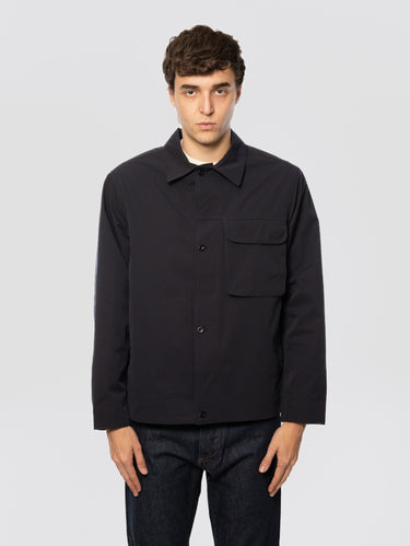 NORSE PROJECTS-Overshirt Overshirt con Tasca sul Petto Blu-TRYME Shop