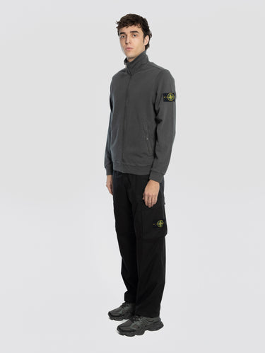 Cargo broek van stretch katoen zwart