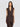 P.A.R.O.S.H.-Gilet in Cady Doppiopetto Marrone-TRYME Shop