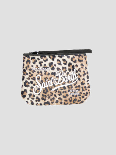 MC2 SAINT BARTH-Pochette Maculato Leone Beige-TRYME Shop