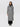 BRERAS MILANO-Cappotto Lungo in Lana con Bottone Nascosto Grigio-TRYME Shop