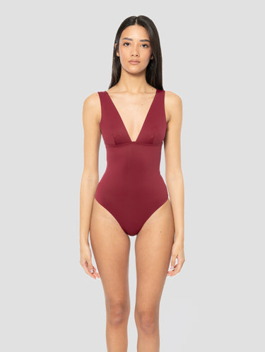 MC2 SAINT BARTH-Costume Intero Calliope Bordeaux-TRYME Shop