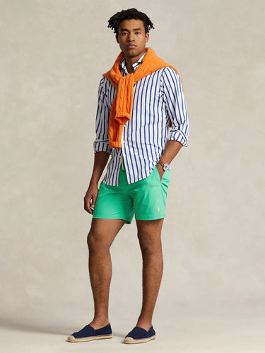 Stretch-Badeshorts Minzgrün