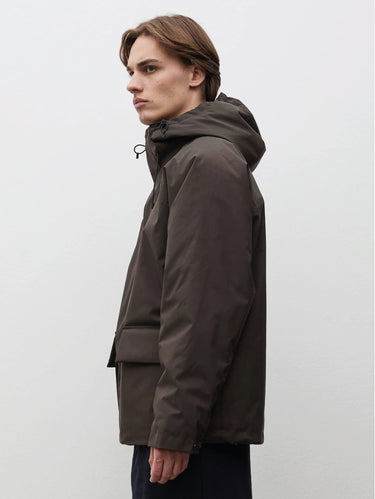 Herluf Alpinix Smart Merino Padded Parka Brown