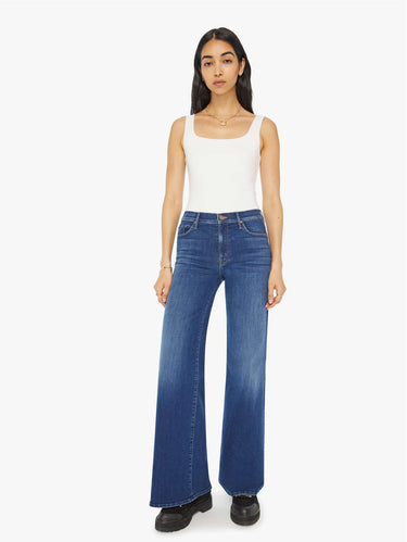 Jeans mit hoher Taille und weitem Bein On Your Left