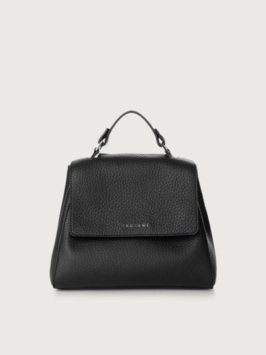 ORCIANI-Borsa Sveva a Mano Piccola Nero-TRYME Shop