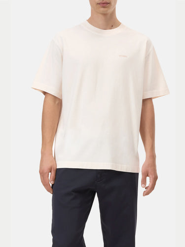 CLOSED-T-shirt Girocollo dall'Aspetto Slavato Rosa-TRYME Shop