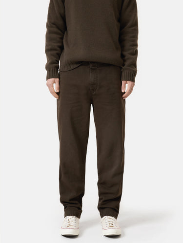 CLOSED-Pantaloni in Cotone Tinto in Capo Verde-TRYME Shop