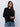 NOTSHY-Maglia in Cashmere con Spacchi Priska Nero-TRYME Shop