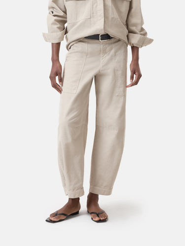 CLOSED-Pantaloni a Palloncino Rhannon Beige-TRYME Shop